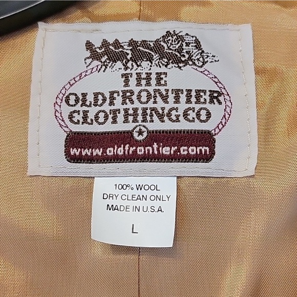 Men's Western Dress Vest - Picture 3 of 3